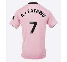 Leicester City Issahaku Fatawu #7 Koszulka Trzecia 2025-26 Krótki Rękaw